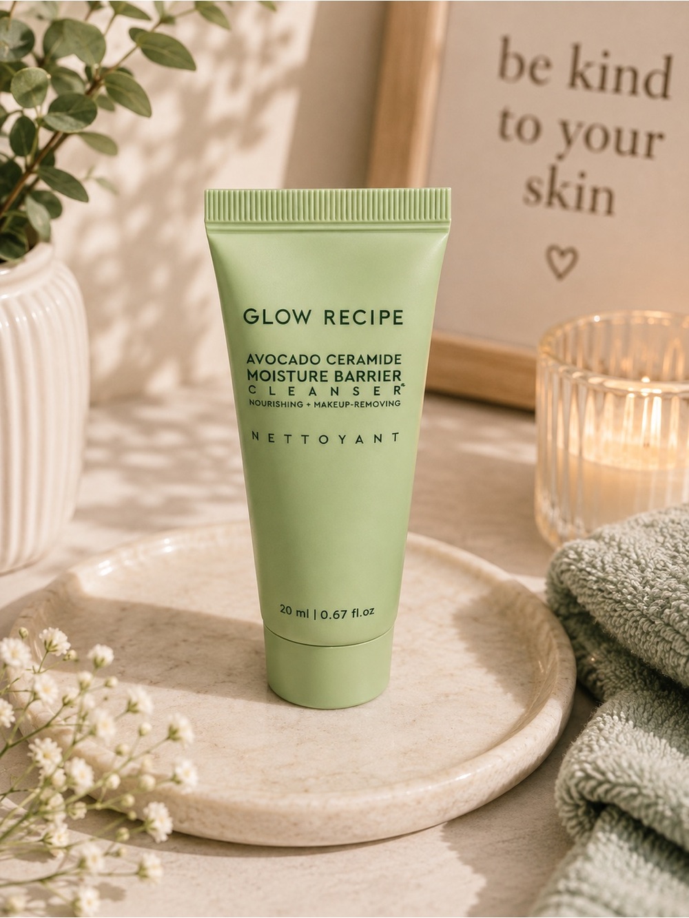 Glow Recipe Avocado Ceramide Moisture Barrier Cleanser Travel Size 20ml / 0.67oz
